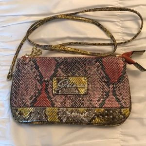 Guess Snakeskin Crossbody Bag